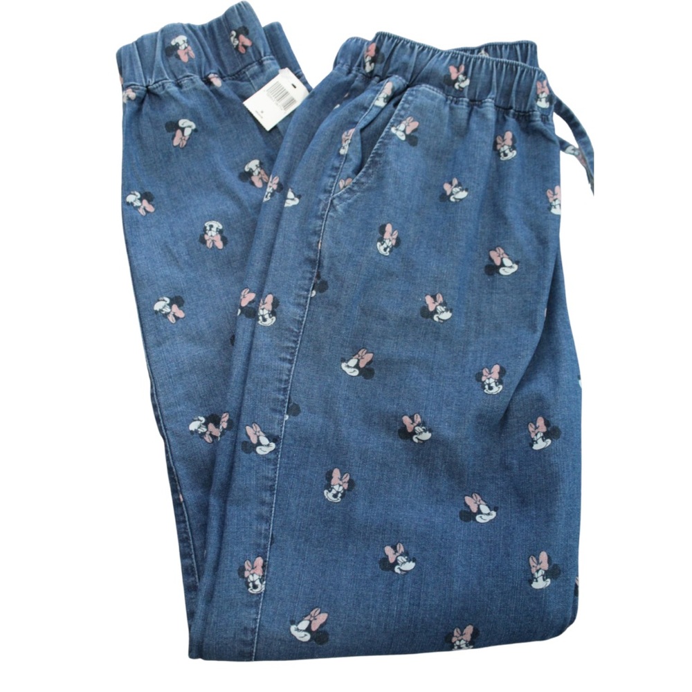 Disney Parks Minnie Mouse Women’s Denim Jean Pants NWT size M